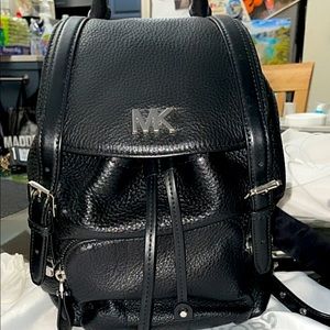 Michael Kors Beacon Small Black Leather with nylon
